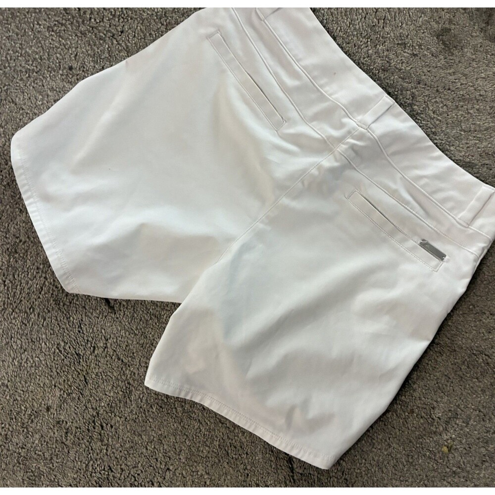Adidas White Golf Women's Sz 4 Essential 5" Shorts BC1106 Athletic Performance - Picture 2 of 7